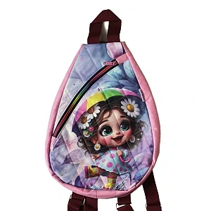 Malý batoh,popruhy přes obě ramena. Výška 34cm x 26 cm