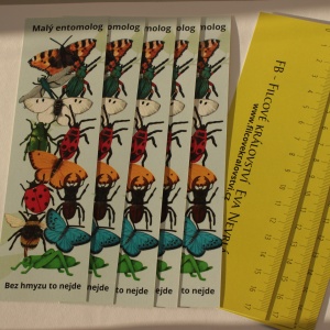 Záložky - malý entomolog