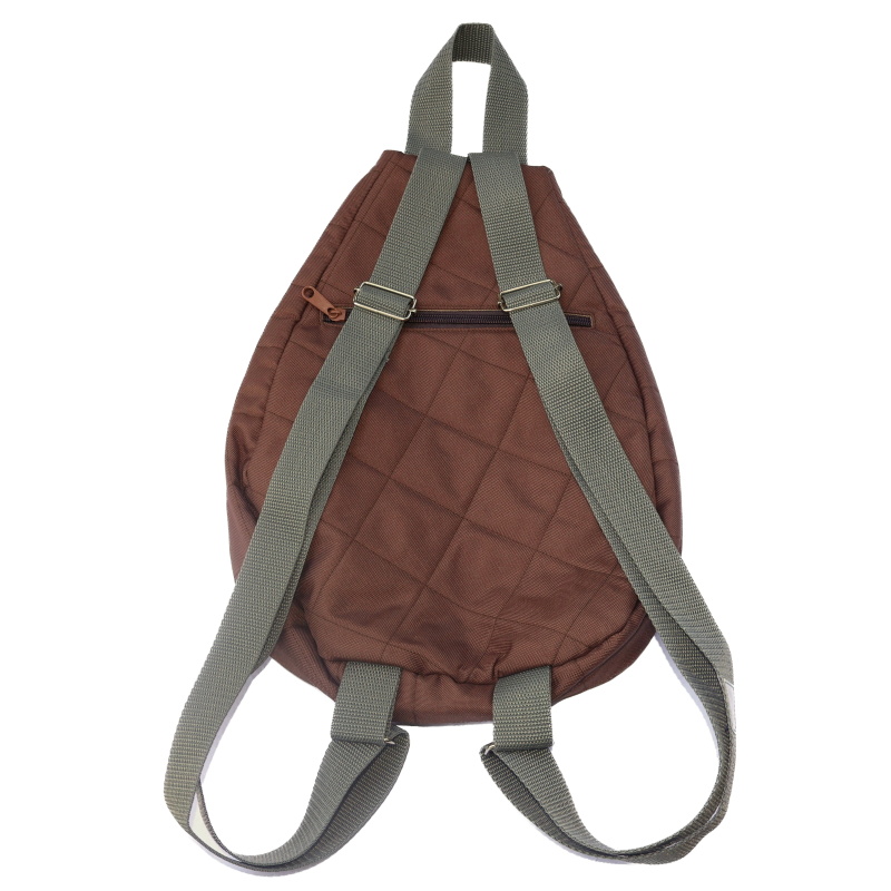 Malý batoh,popruhy přes obě ramena. Výška 34cm x 26 cm